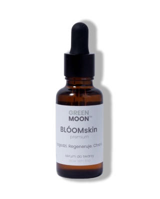 BLÓOMskin premium- serum do twarzy z koenzymem Q10 i witaminą E | GREEN MOON™
