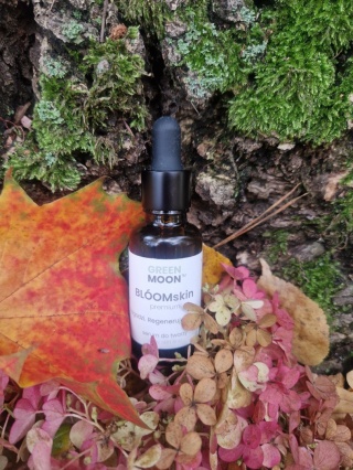 BLÓOMskin premium- serum do twarzy z koenzymem Q10 i witaminą E | GREEN MOON™