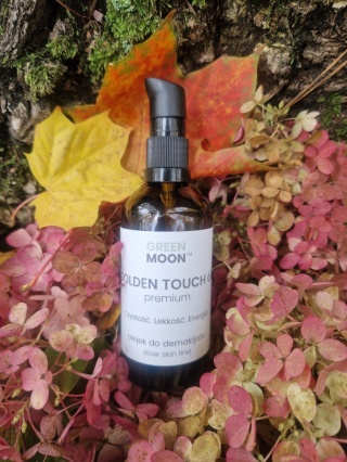 GOLDEN TOUCH óil premium - hydrofilowy olejek do demakijażu o zapachu mango