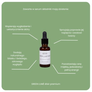 GREEN LUMÉ élixir premium - serum z roślinnym retinolem i wit. E