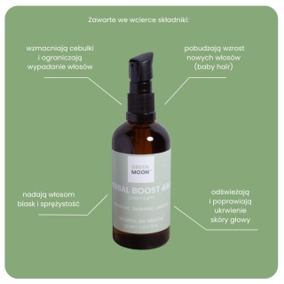 HERBAL BOOST élixir premium - wcierka do włosów
