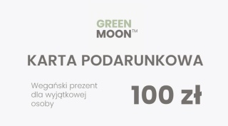 Karta podarunkowa GREEN MOON™ 100 zł