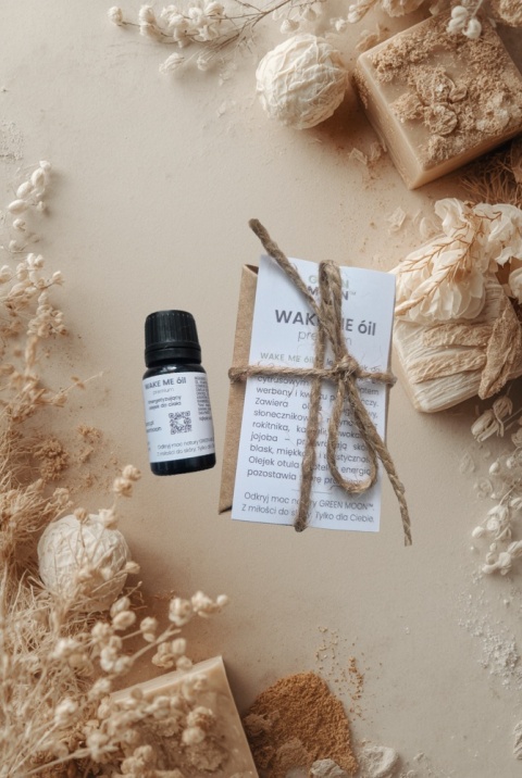 WAKE ME óil premium mini 5 ml – naturalny olejek do ciała GREEN MOON®