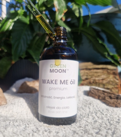 WAKE ME óil premium – energetyzujący olejek do ciała