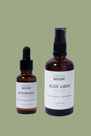 Facial set: aloe hydrolate and oil serum