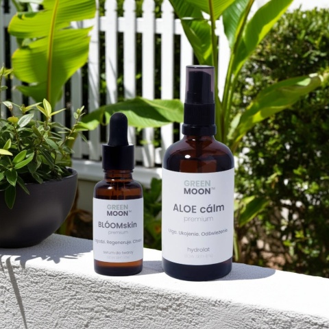 Zestaw do twarzy: hydrolat z aloesu i serum olejowe