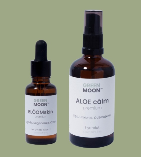 Zestaw do twarzy: hydrolat z aloesu i serum olejowe
