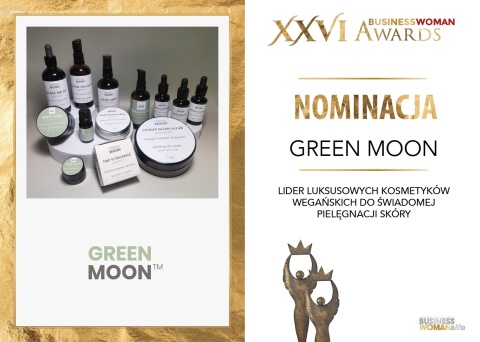 GREEN MOON® – marka nominowana Polish Businesswoman Awards 2026