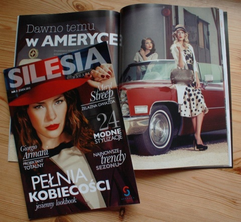 otografia na okładce zagranicznego magazynu modowego – autorstwa Joanny Kiczki