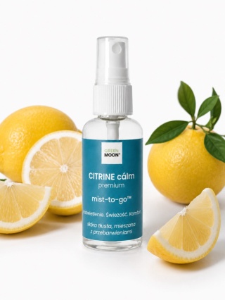 CITRINE cálm premium mist-to-go - skóra tłusta, mieszana, z przebarwieniami