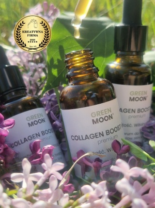 COLLAGEN BOOST élixir premium – serum do twarzy z kolagenem roślinnym i witaminą C