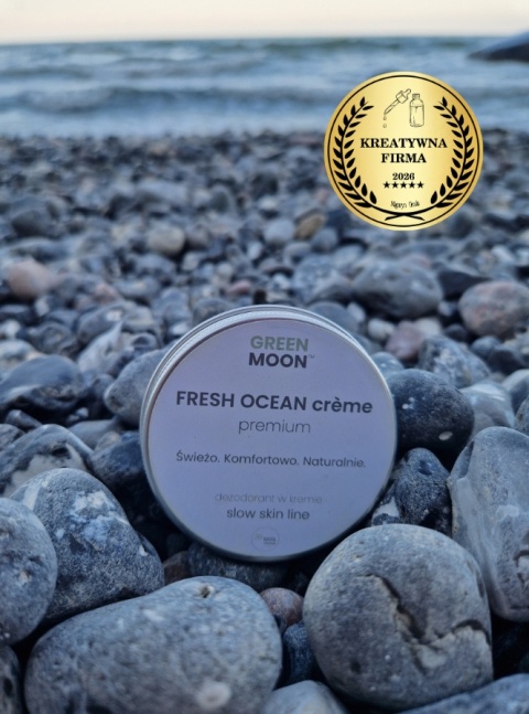 FRESH OCEAN crème premium – 100% vegan cream deodorant for women and men | GREEN MOON™