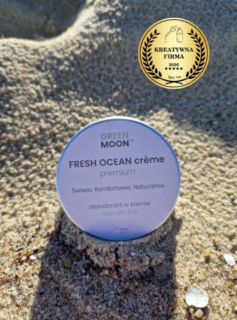 FRESH OCEAN crème premium – 100% vegan cream deodorant for women and men | GREEN MOON™