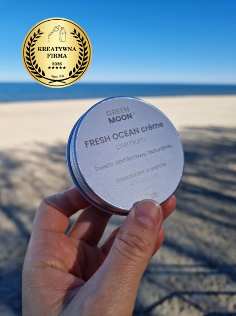 FRESH OCEAN crème premium – 100% vegan cream deodorant for women and men | GREEN MOON™