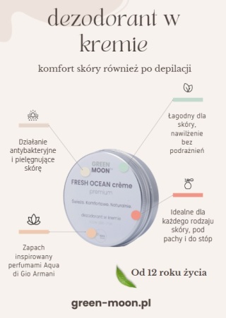 FRESH OCEAN crème premium – dezodorant w kremie