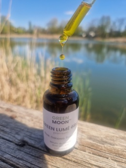 GREEN LUMÉ élixir premium - vegan face serum with vitamin A and E