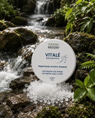 Naturalna sól Epsom do kąpieli ciała i stóp - VITALÉ sól premium