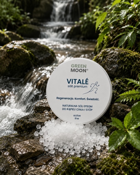 Naturalna sól Epsom do kąpieli ciała i stóp - VITALÉ sól premium