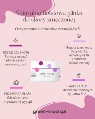 LUMÉ mask premium - skóra zmęczona, pozbawiona blasku