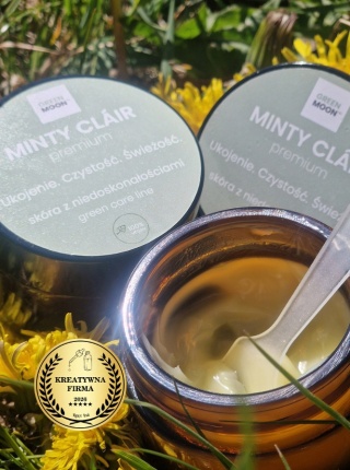MINTY CLÁIR premium - maść pielęgnacyjna do skóry problematycznej i z niedoskonałościami