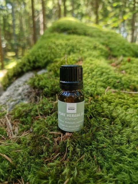 GREEN MOON® PURE HERBAL óil premium – olejek do pielęgnacji skóry z problemami i niedoskonałościami