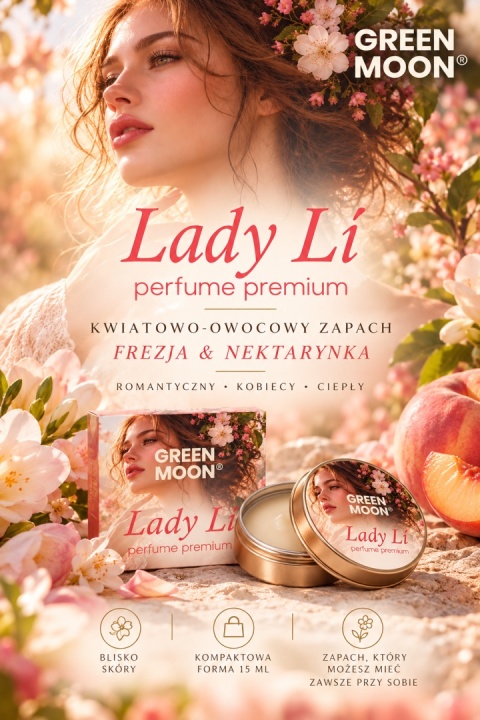 GREEN MOON® Lady Lí – perfumy w kremie premium