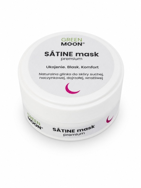 Glinka do skóry suchej, wrażliwej, naczynkowej i dojrzałej – SÁTINE mask premium 50 g