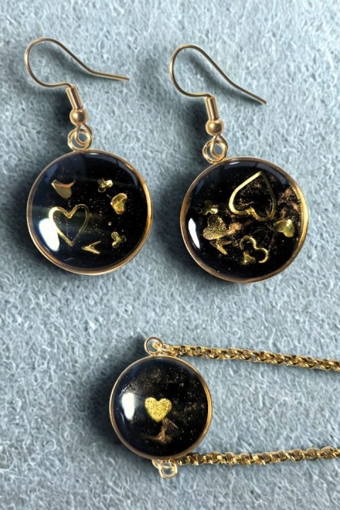 Złote Serce Nocy - komplet