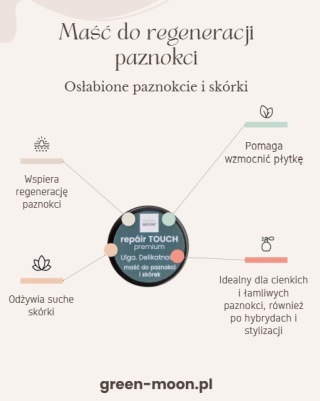 repáir TOUCH premium - maść do paznokci | po hybrydach
