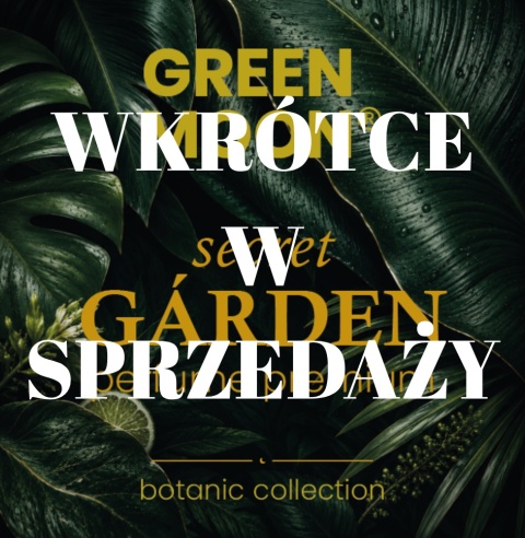 GREEN MOON® secret GÁRDEN perfume premium – cytrusowo-botaniczne perfumy w kremie