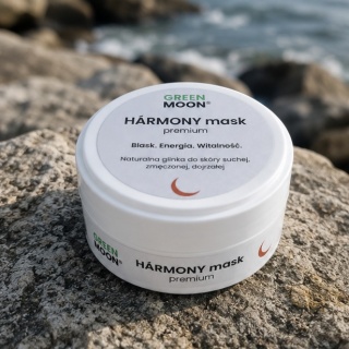 Glinka-maska do skóry suchej, zmęczonej i dojrzałej – HÁRMONY mask premium 50 ml