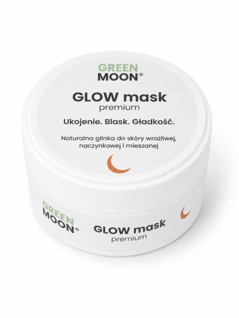 Glinka-maska morelowa do skóry wrażliwej, naczynkowej i zmęczonej – GLOW MASK premium 50 ml