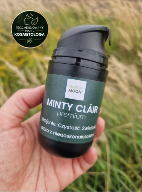GREEN MOON® MINTY CLÁIR premium – maść pielęgnacyjna do skóry z trądzikiem