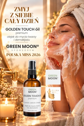Olejek do mycia twarzy i demakijażu – GOLDEN TOUCH óil premium 100 ml