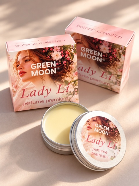 green moon perfumy w kremie frezja na prezent zapach kobiety kwiaty romantyczne botaniczne weganska marka polish brand lady li