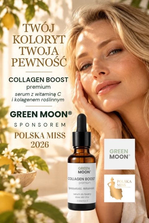 green moon sponsorem polska miss 2026 serum z kolagenem z witamina c na przebarwienia elastyczna skóra wyróznuje koloryt