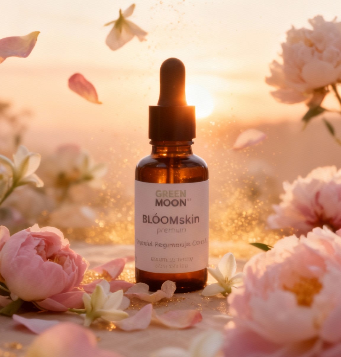 🌙 Naturalna pielęgnacja z GREEN MOON – rytuał olejków i serum do twarzy 💧