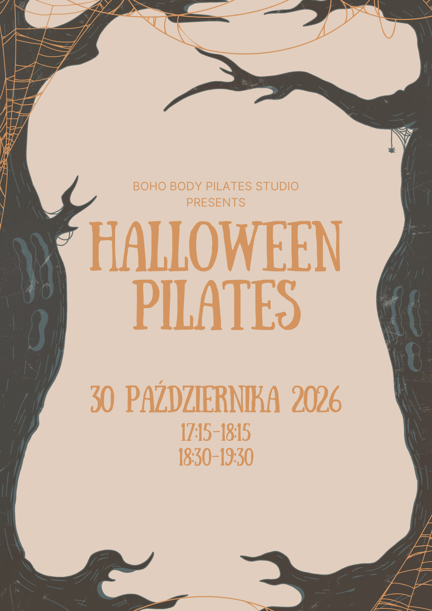 🎃 GREEN MOON® partnerem Halloween w Boho Body Pilates Studio w Warszawie