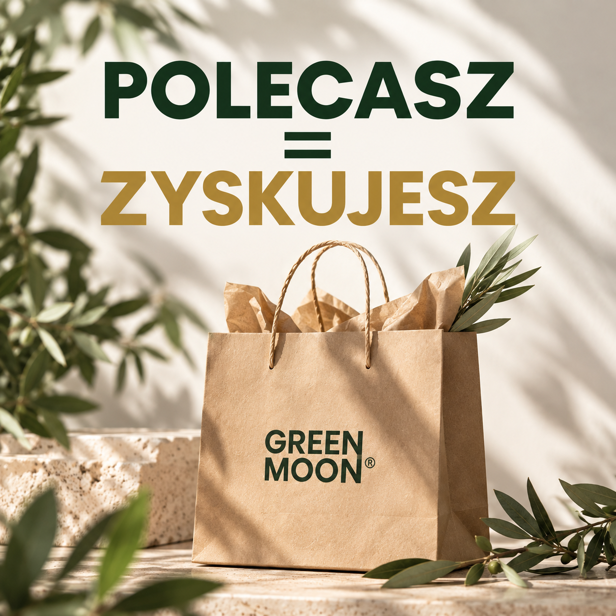 💚 Program poleceń GREEN MOON® – poleć nas i zyskaj produkty do 150 zł
