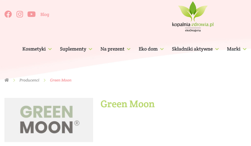 GREEN MOON® dostępny w Kopalni Zdrowia – nowy partner marki i kolejny punkt sprzedaży! 🌿✨