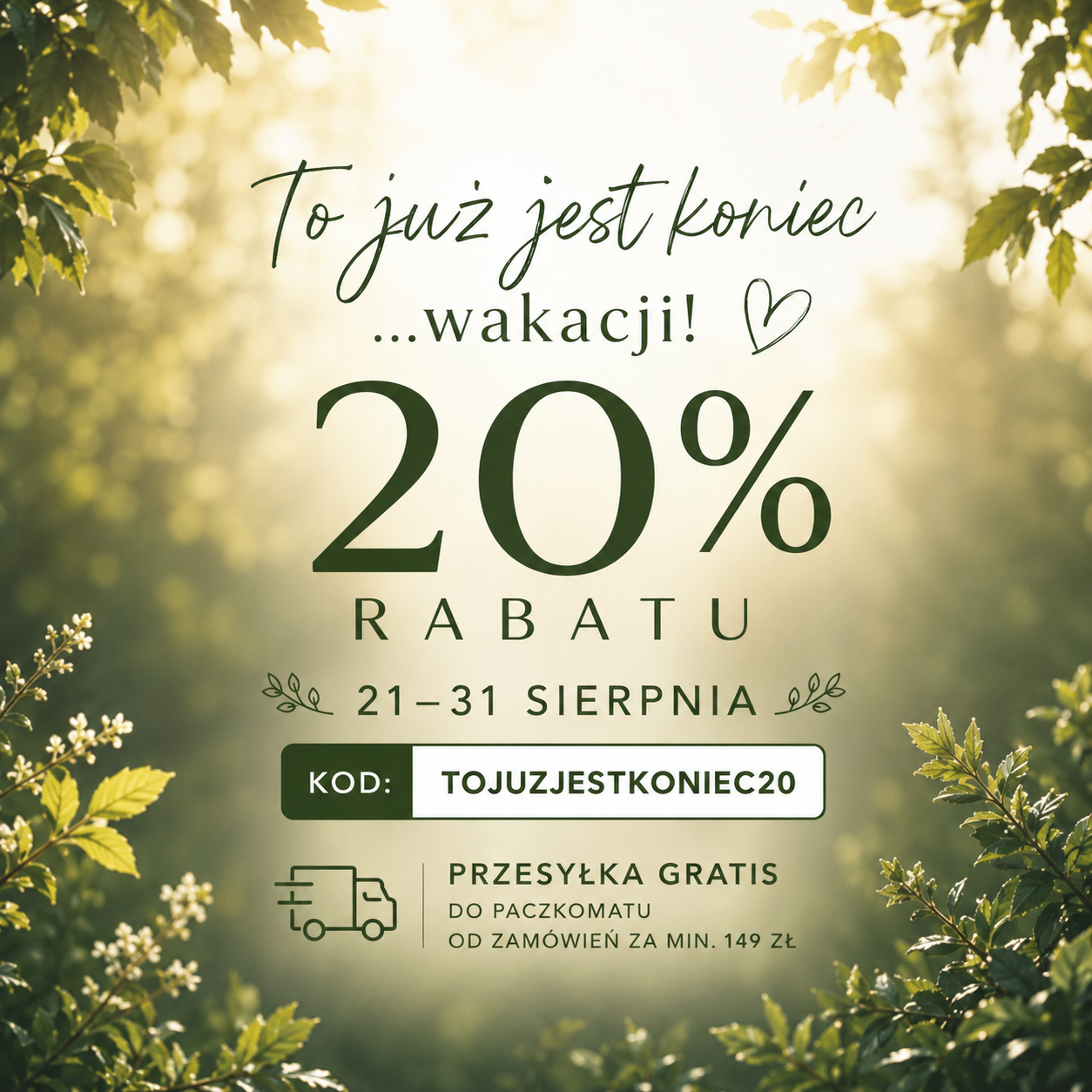 To już jest koniec… wakacji! 🌿